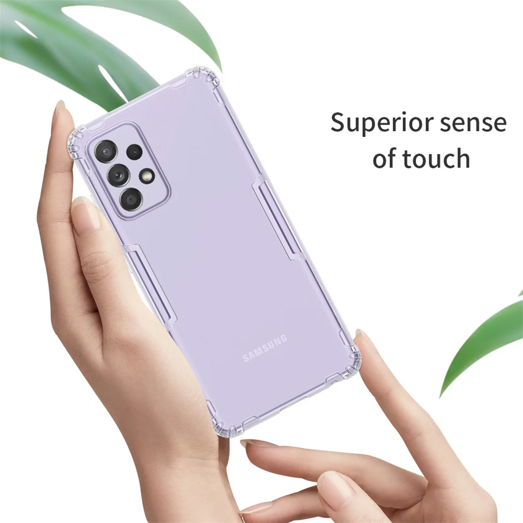 Чехол Nillkin для Samsung Galaxy A52 A72 A52S 4G 5G прозрачный чехол Мягкая силиконовая задняя