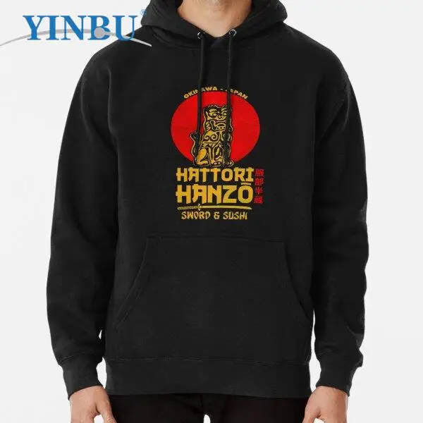 

Hattori Hanzo Pullover Hoodie Man sweatshirts new in Men's clothing fashion hoodies