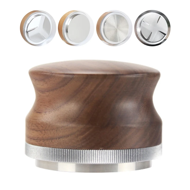 

51/53/58/58.35mm Coffee Distributor, Espresso Distribution Tool, Adjustable Depth Espresso Tamper Leveler