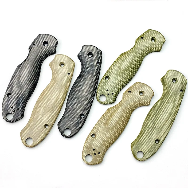 3 Цвет Индивидуальные метки Micarta для оригинальных Spyderco Para3 C223 военизированные