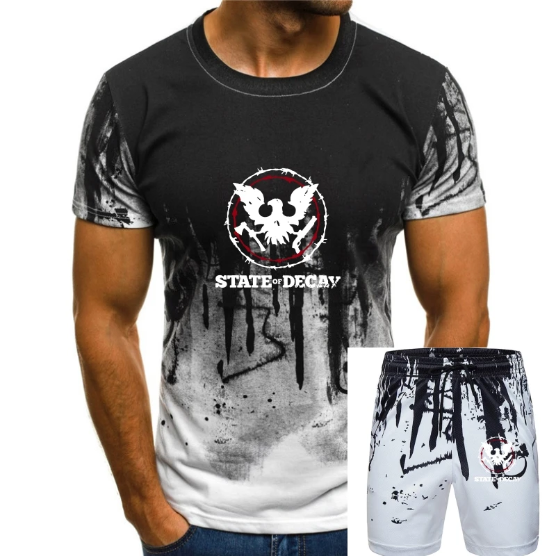 

Hot Sale Fashion State Of Decay Logo T Shirt Video Game Novelty Tee Free Shipping