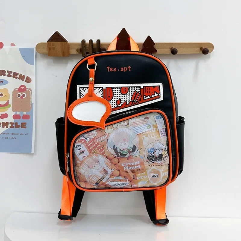 HAEX Y2K Аниме Женщины Ita Сумки Мода Harajuku Дизайнерский Рюкзак Женский PU Субкультура