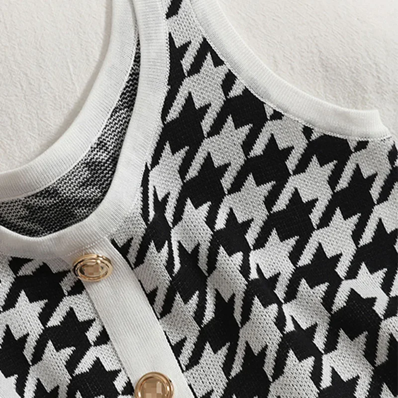 Женская клетчатая майка ZHUANQING на пуговицах женские укороченные майки