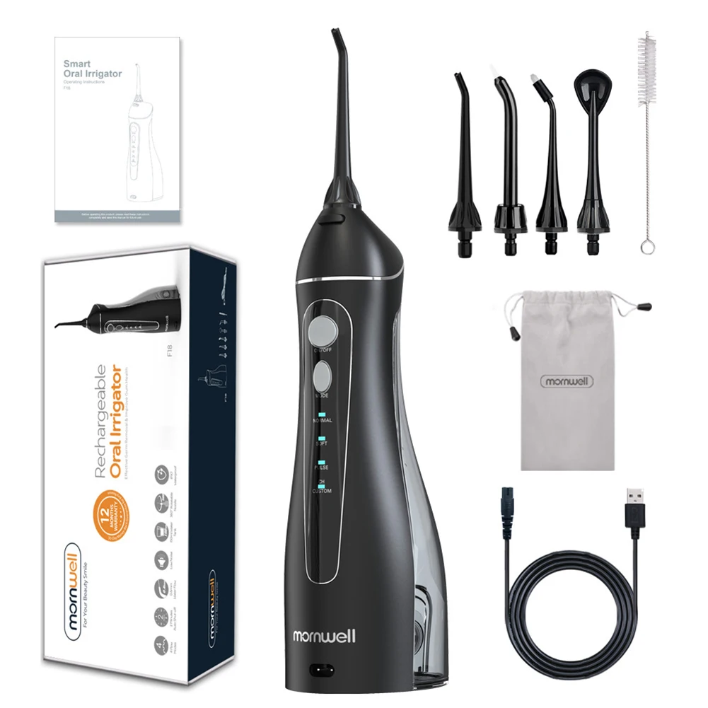 Портативный ирригатор для полости рта Аккумуляторный USB-ирригатор семейный