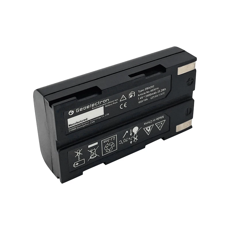 4 шт. ZBA203 ZBA202 аккумулятор для GEOMAX Zenith10 20 GNSS 7 В 3400 мАч 25 2 Втч