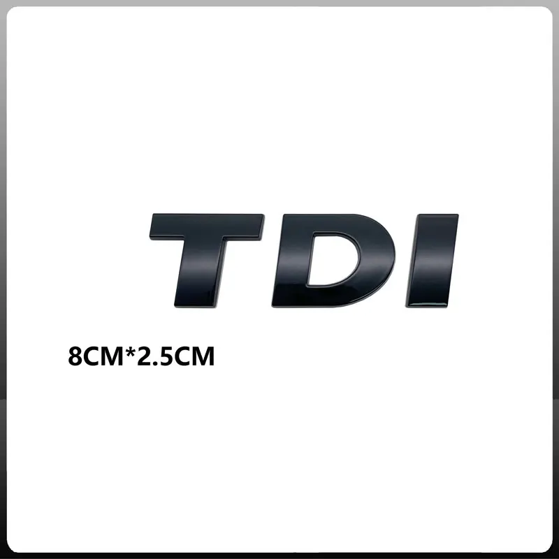 

Стайлинг автомобиля ABS хром серебристый/черный стикер V6 V8 значок перемещения TDI шрифт автомобильная наклейка на хвост для VW Touareg автомобильные аксессуары