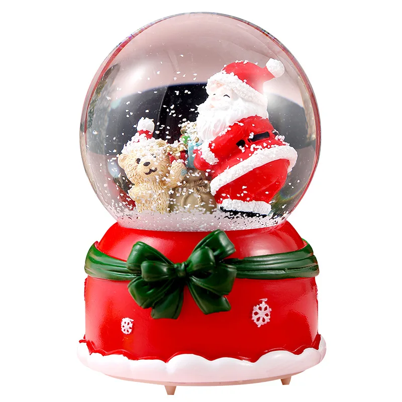 

Christmas Decoration Music Box Santa Claus Snowman Music Box Birthday Christmas Gift Room Hotel Decor music boxes