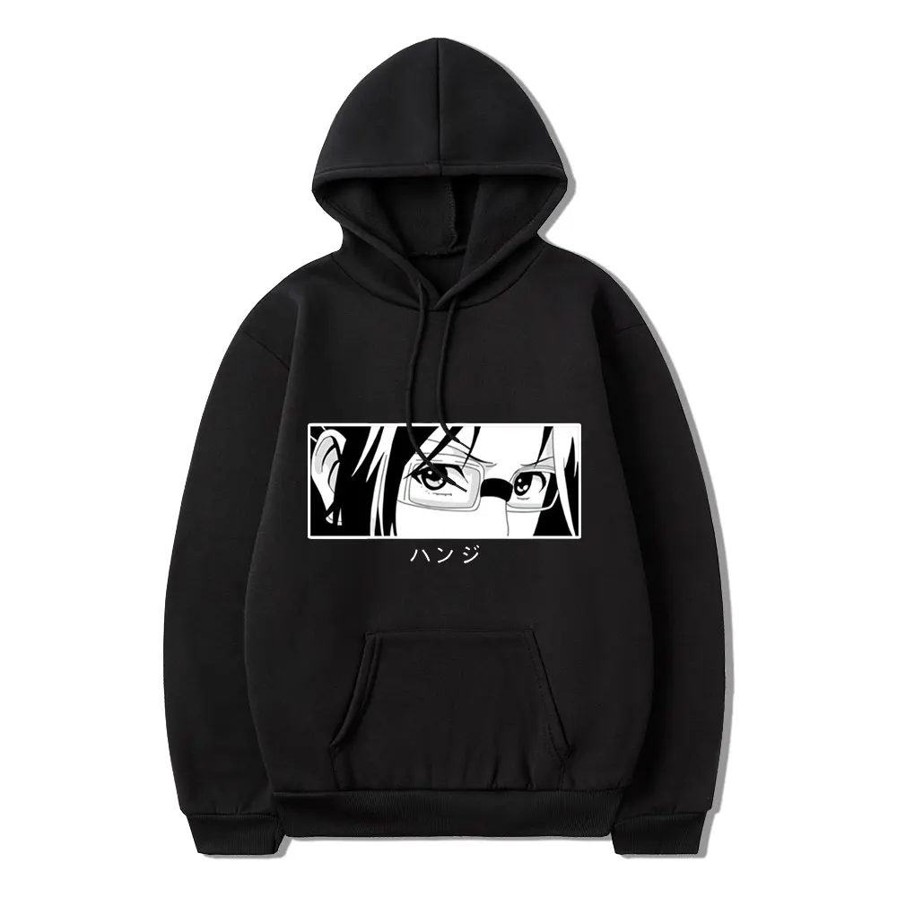 

Anime Attack on Titan Hange Zoe Eyes 2022 Classic Manga Print Winter Long-sleeved Thick Loose Casual Men's Hoodie Oversized
