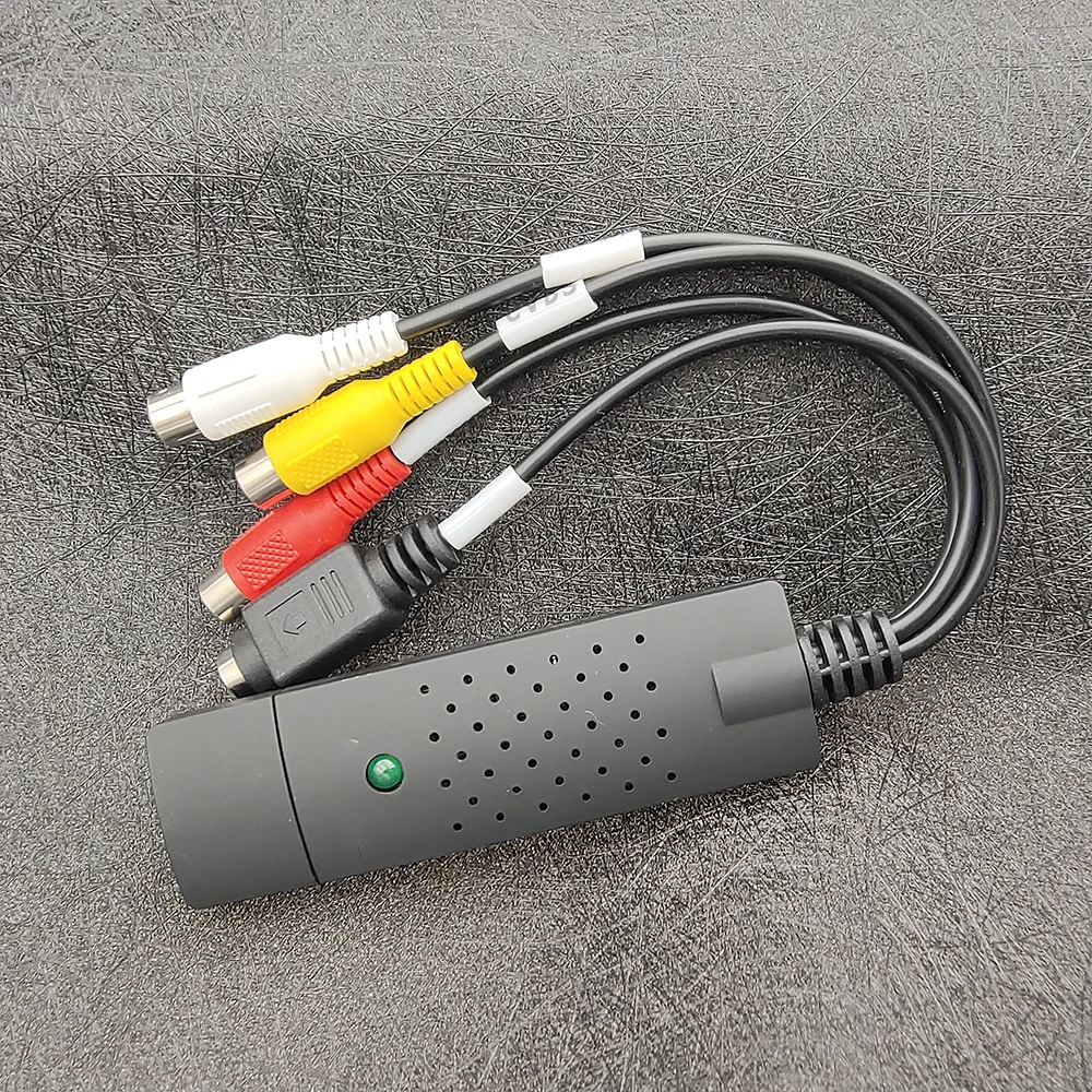 Преобразователь VHS в цифровой USB 2 0 видеопреобразователь карта Аудио захвата Box VCR