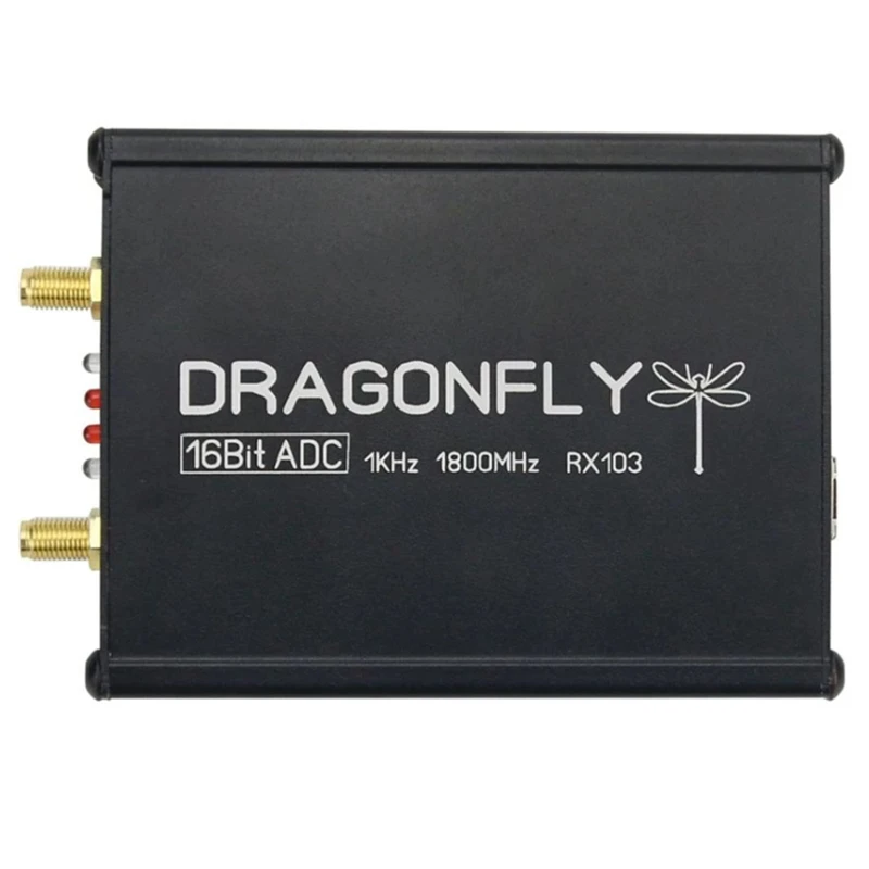 

NEW-16Bit 32M программно определяемое радио 1 кГц-1800 МГц SDR радиоприемник ADC LTC2208 RX103 с кварцевым генератором