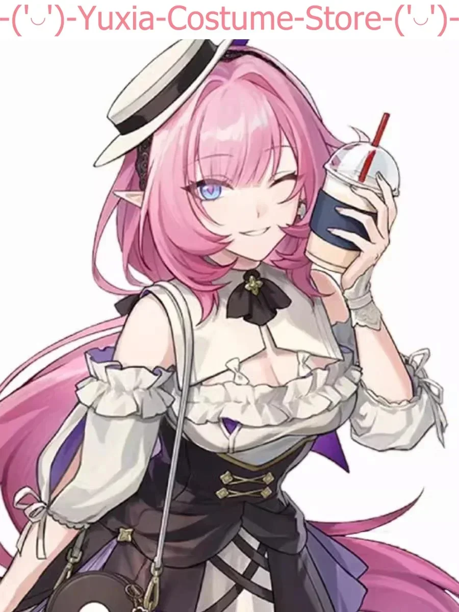 Honkai Impact 3rd Elysia милые воспоминания Dal.Komm игровой костюм платье Униформа для косплея