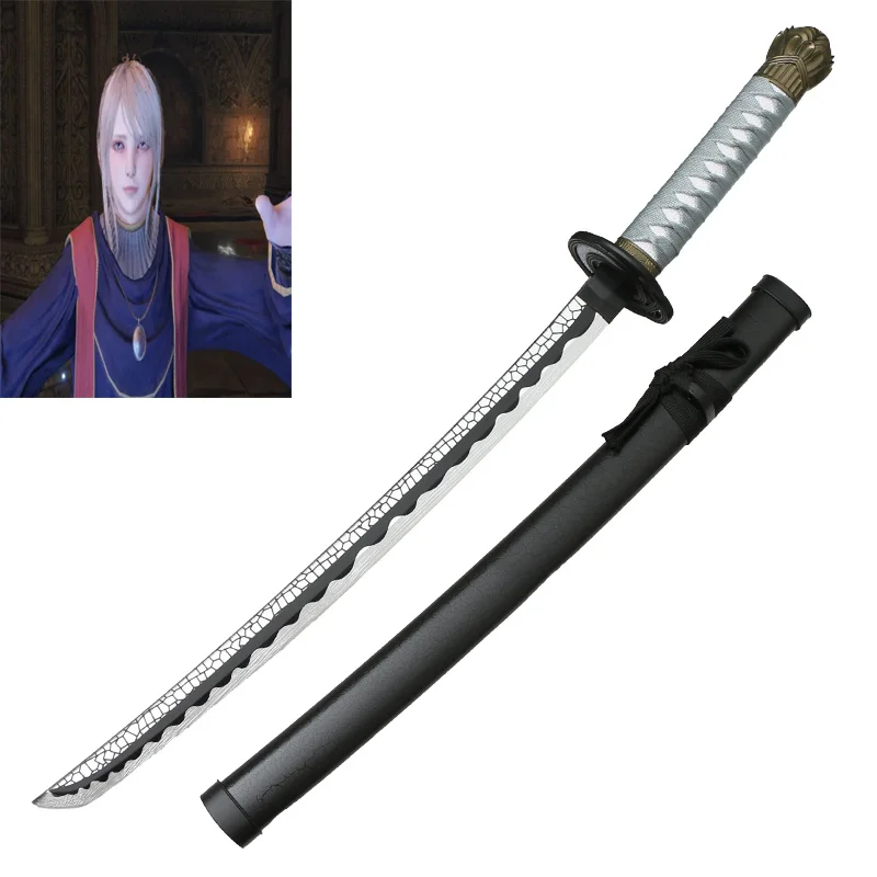 Кольца для косплея 30 дюймов элдэнд деревянная сборка катана меч модель оружия 76