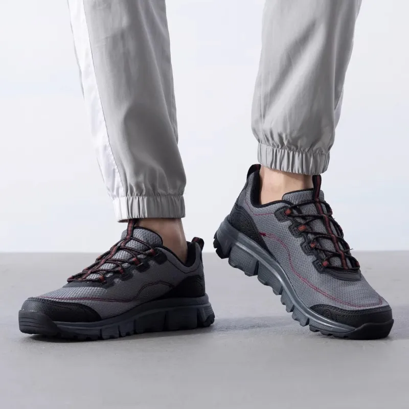 Мужские кроссовки Skechers. Новая летняя модная дышащая повседневная обувь. Легкая