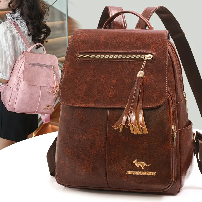 Женская сумка высокого качества из мягкой кожи осень-зима 2024 новая модная