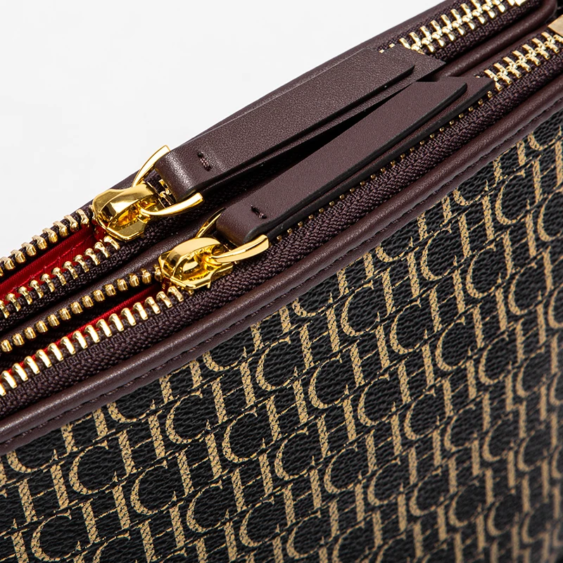 Женская сумка через плечо с надписью в стиле ретро