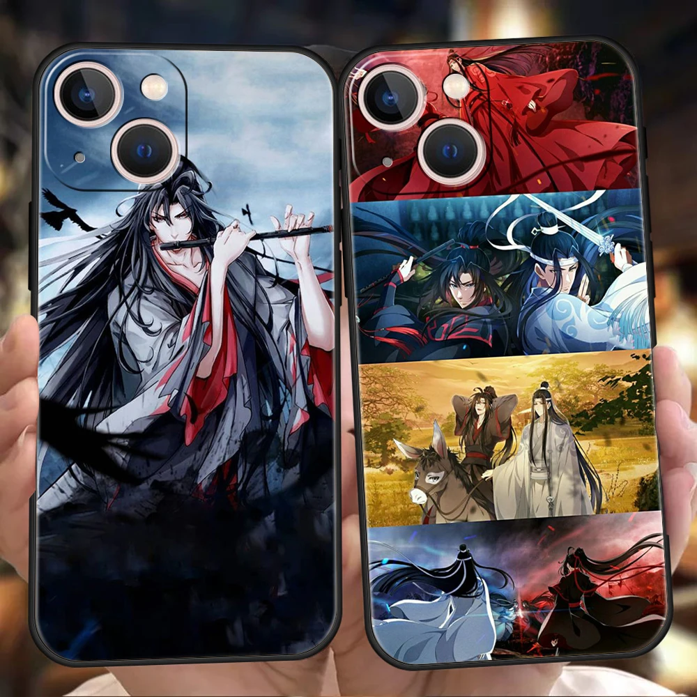 

Чехол для телефона аниме Mo Dao Zu Shi, чехол для iPhone 14 13 12 Pro Max XR XS X iPhone 11 7 8 Plus SE 2020 13 Mini, силиконовый мягкий чехол