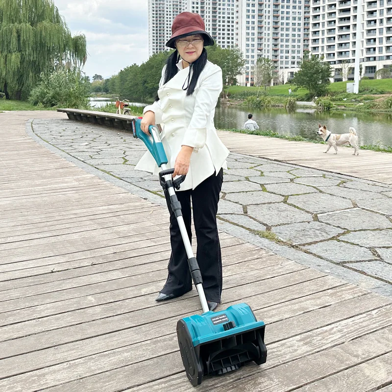 Снегоуборщик с литиевой батареей беспроводной складной портативный для