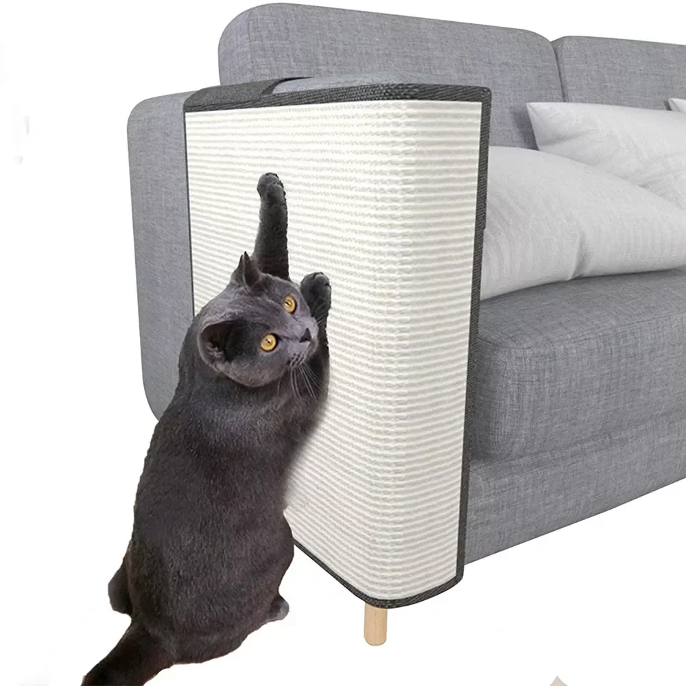 

NEW2023 Pet Cat Kitten Scratch Board Anti-Scratch Couch Protectors Furniture Sofa Protection Anti Scratch Mat Sisal Scratchers f