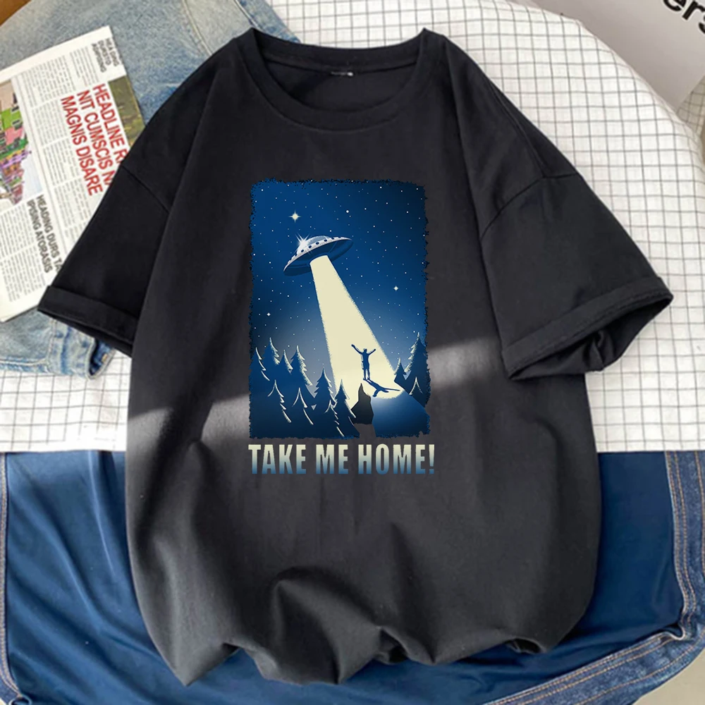

Outer Space Feeling Printed Male Tshirts Simplicity Casual T Shirts Cool Oversize Tshirt Creativity Crewneck Man Short Sleeve