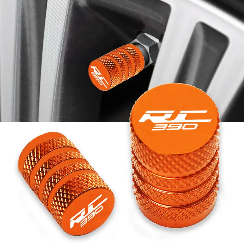 

For KTM RC 125 200 250 390 rc390 2014 2015 2016-2018 Motorcycle Aluminum Accessorie Wheel Tire Valve Stem Caps Airtight Covers