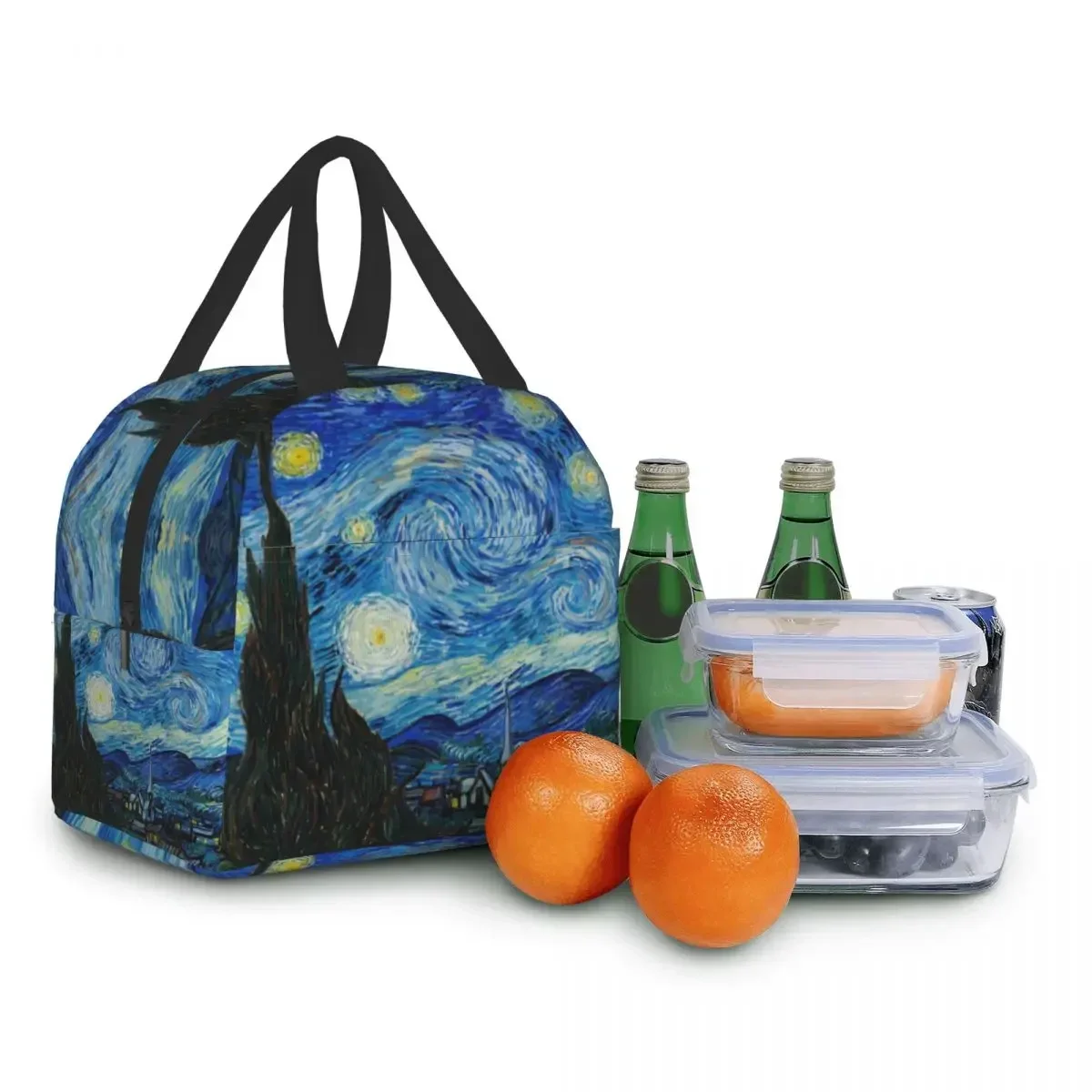Изолированная Сумка Для Обеда С Дизайном Звездной Ночи