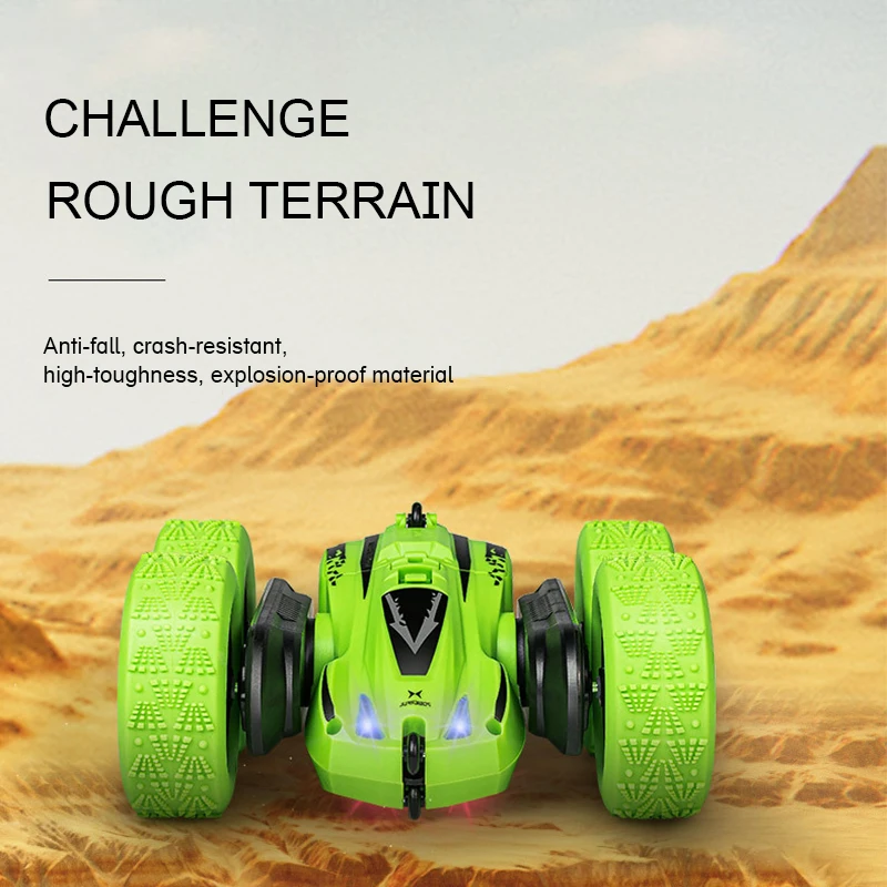 

S628 2.4G Remote Control Stunt Car 360°rotating and Tumbling Double-sided Stunt Car Charging Light Children's Remote Control Toy