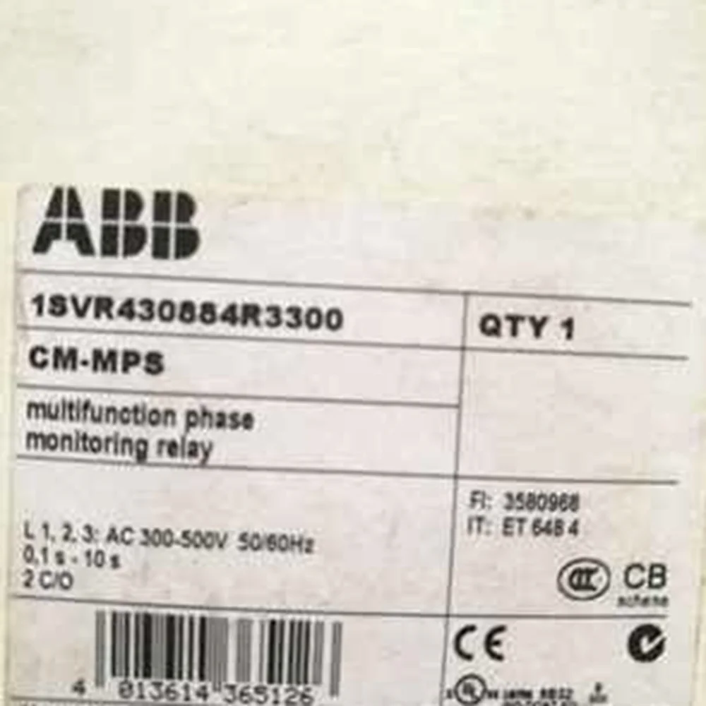 

Новое реле видеонаблюдения ABB 1SVR430884R3300 CM-MPS