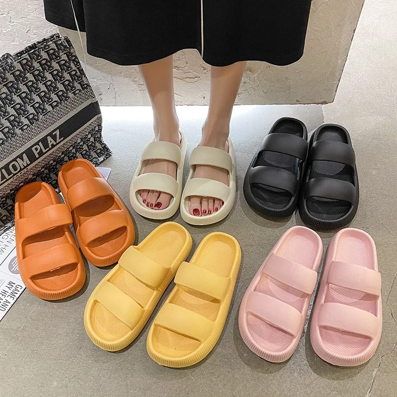 

Summer Couple Home Slippers Sandals Shoes For Women Chaussure Femme Zapatos Shoes Pantuflas Slides Sandalen Chaussons