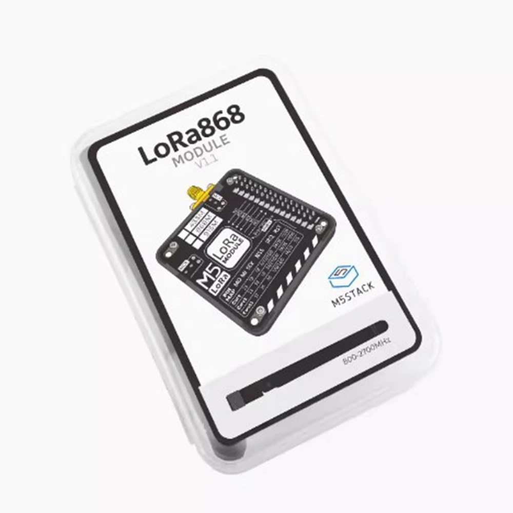 Модуль связи M5Stack LoRa868 V1.1 рабочая частота 803 ~ 930 МГц включая антенну SMA