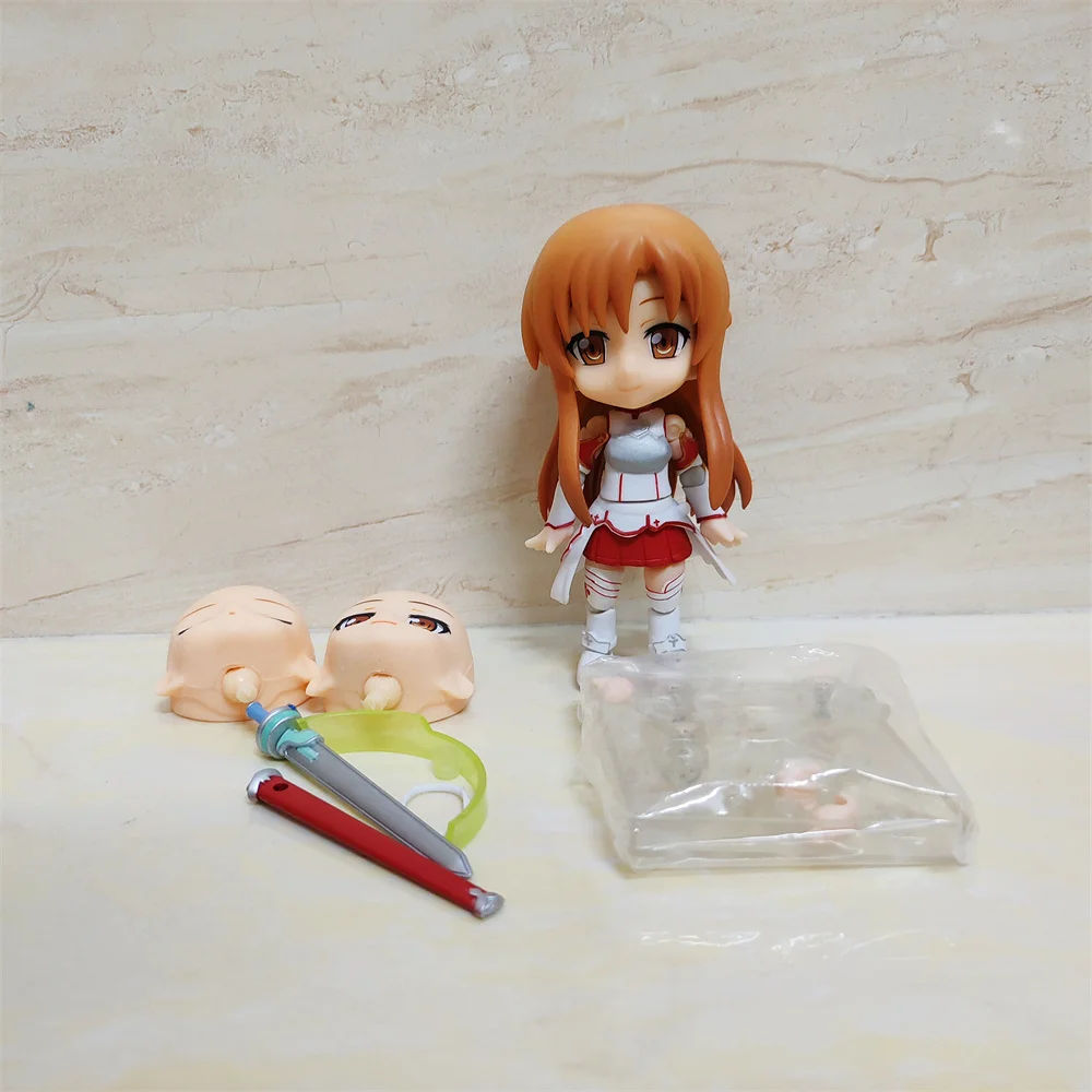 

Anime Sword Art Online Asuna PVC Action Figure Collectible Model Doll Toy 10cm 017#