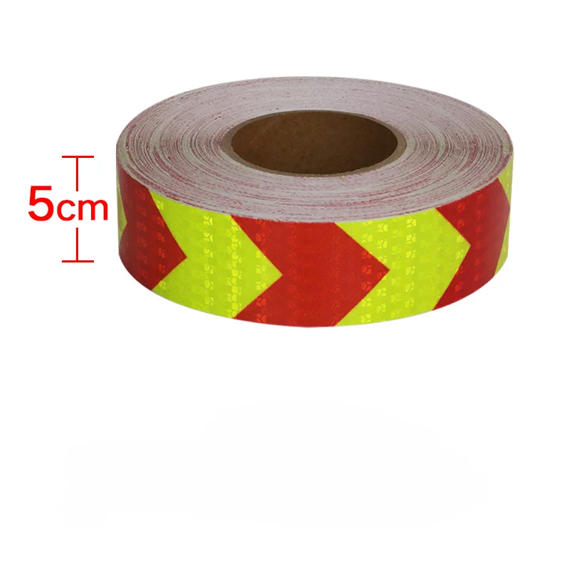 

Светоотражающий материал 3 м, клейкая лента, флуоресцентная желтая, красная, стандартная наклейка, безопасные отражающие ленты для мотоцикла, ночной езды на велосипеде