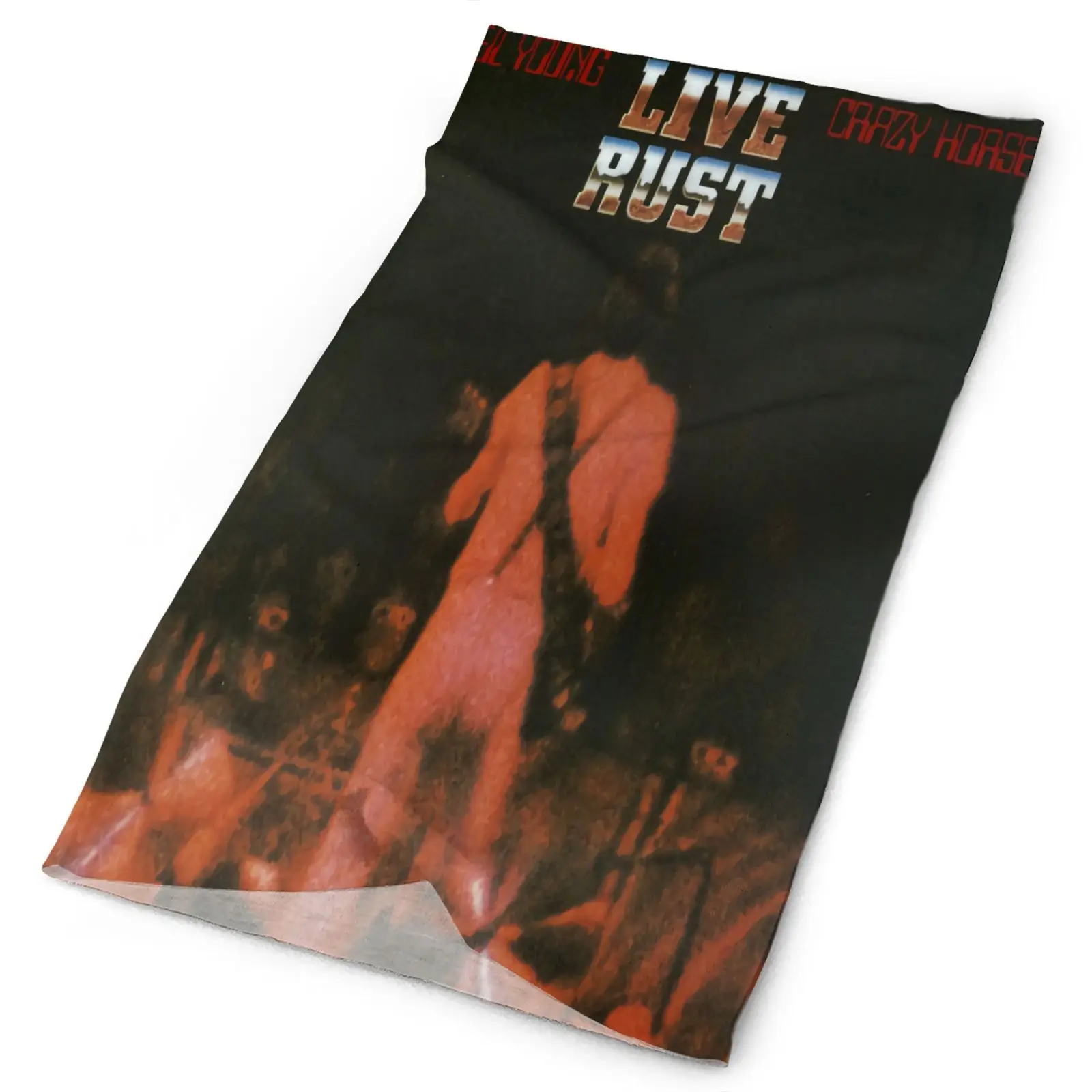 

Neil Young Crazy Horse Live Rust Men's Bandana Facemask Masks Skis Scarf Scarf Men's Mask For Face Neck Warmer Man Neck Warmer