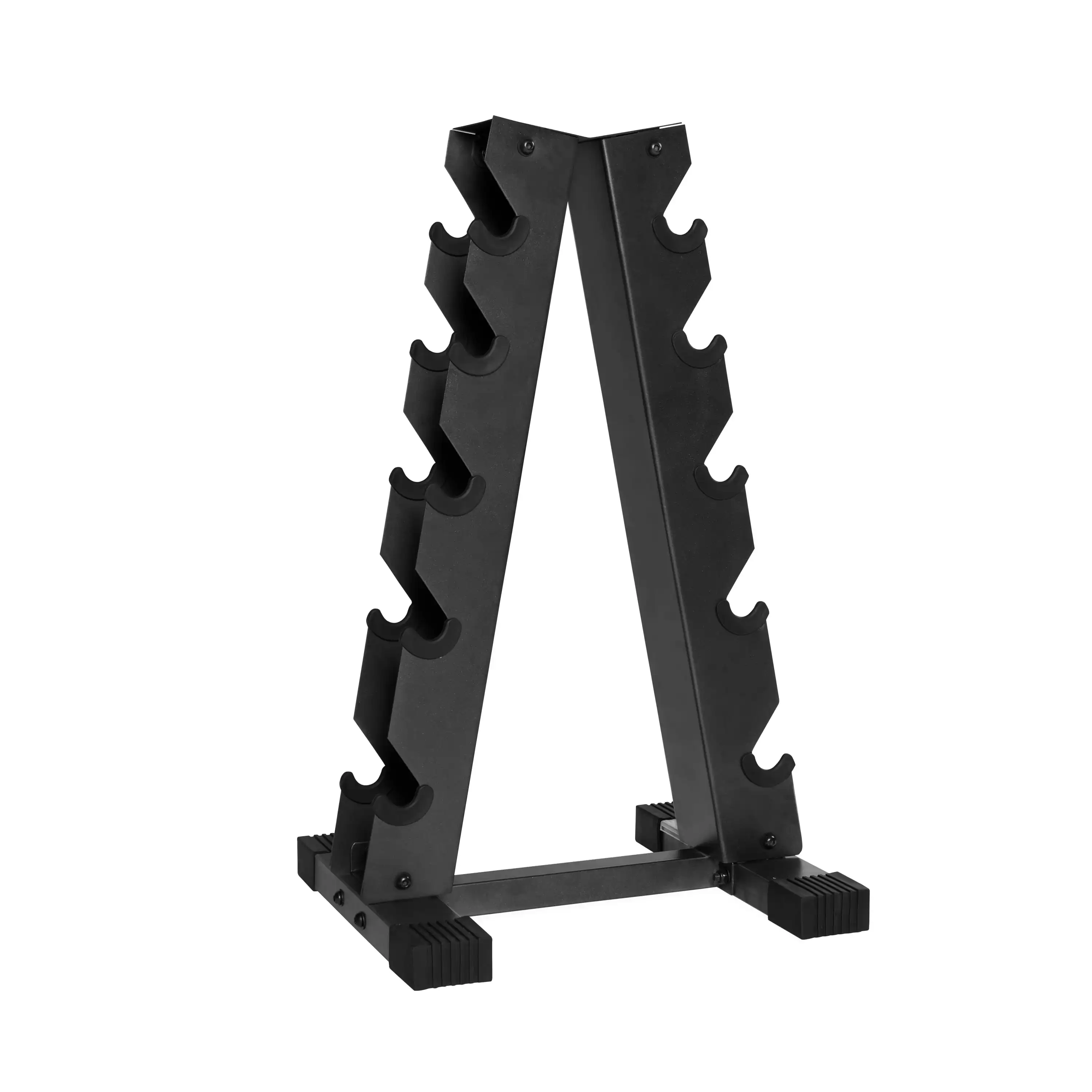 

Barbell Black A Frame Dumbbell Rack