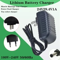 duxwire high quality 24v29 4v 1a 7s li ion battery charger haverboard massage gun lithium ion pack power