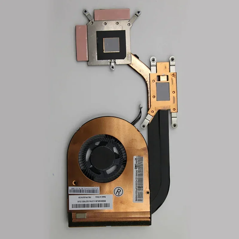 Новый радиатор охлаждения процессора для LENOVO ThinkPad E570 E575 E570c Термальный модуль