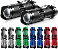 6 pack penlight lights lantern ultra bright flashlight torch waterproof led bulbs adjustable focus hunting cycling climbing