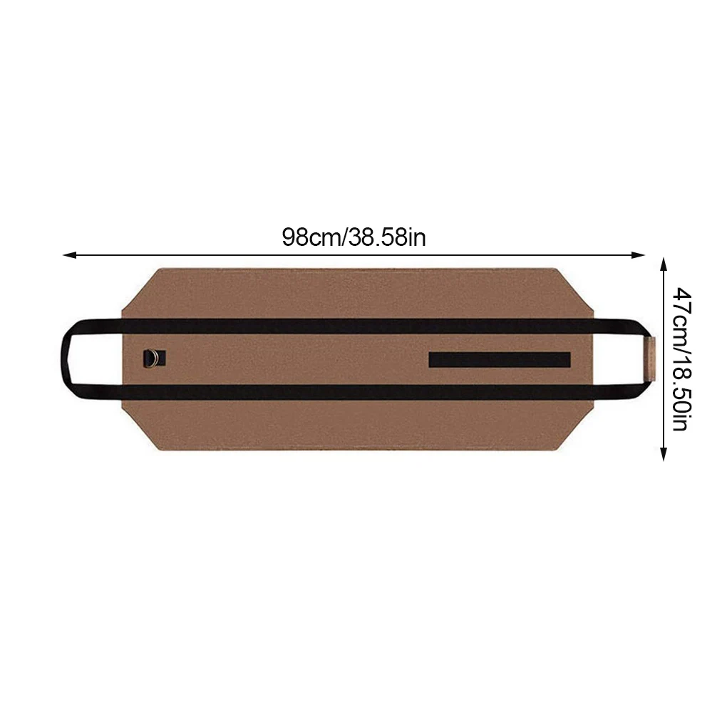 

Переносная сумка для дров, регулируемый холщовый переносной органайзер для древесины, кемпинга