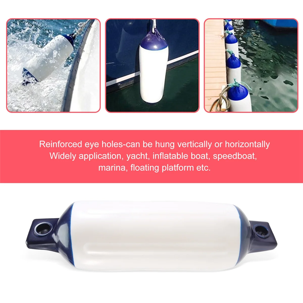 3 шт. надувные крылья для лодок ПВХ анкерные бамперы Парусников и т. Д. (4 5x16 дюймов)