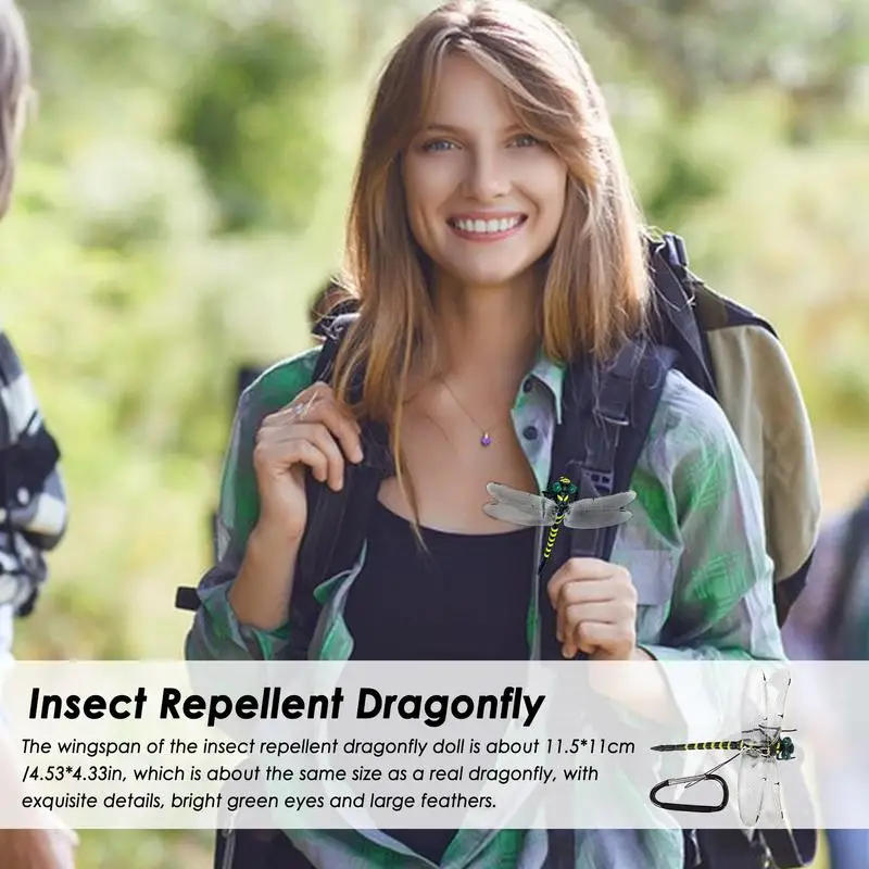 Миниатюрная имитация стрекозы репеллент от комаров орнамент модель животного