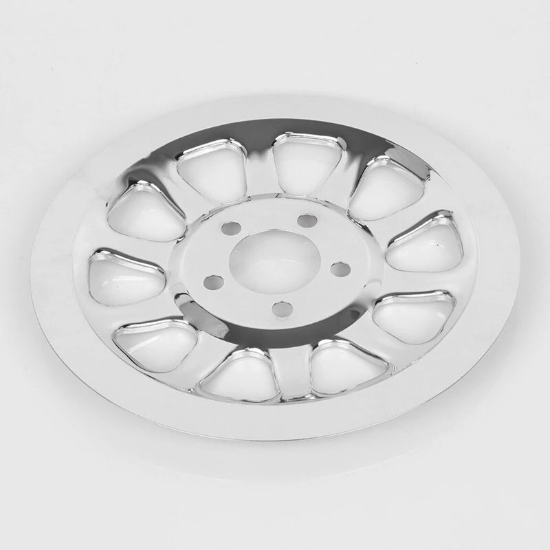 Хромированная внешняя задняя крышка шкива Сменные аксессуары для Softail Fat Boy Lo FLSTN