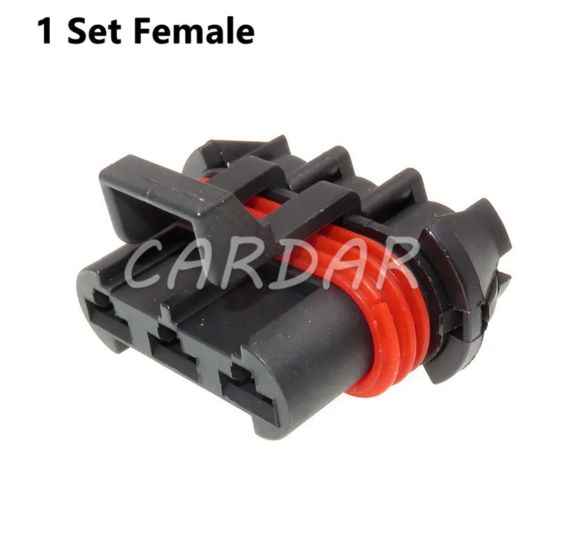 

1 комплект, 3 контакта, 12124685, 15358681, водонепроницаемый автомобильный кулер, разъем вентилятора, автомобильный разъем для BUICK Haval H3