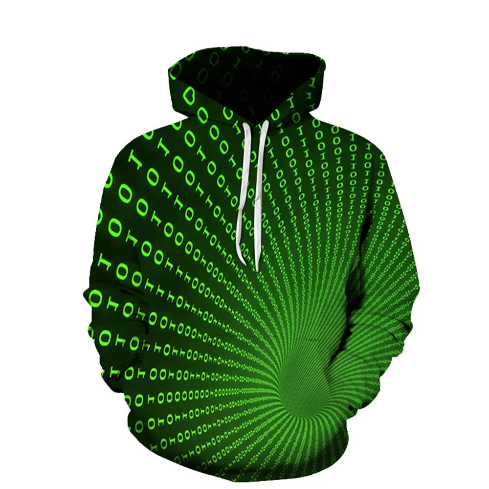 

2022 Autumn New Fashion Cool 3d Digital Printing Men's Hoodies Casual Long Sleeve Hooded Pullover Tops for Men Clothes