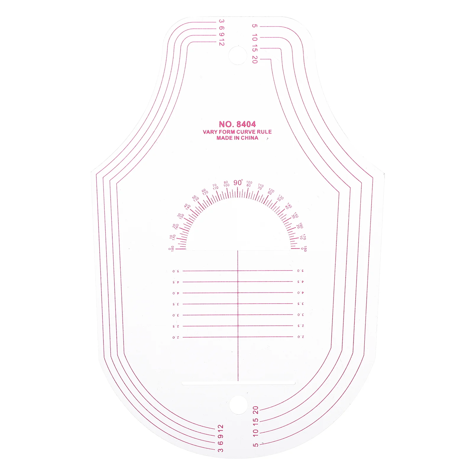 

Clothing Curve Cutting Ruler Sewing Ruler Plastic Clothing Proofing Ruler