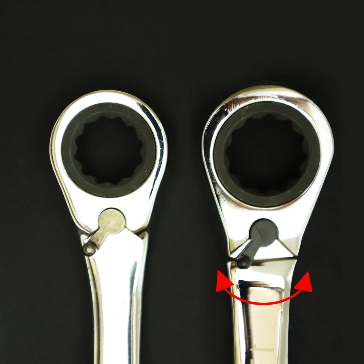 Набор трещоточных гаечных ключей органайзер для быстрого доступа от шестерни до