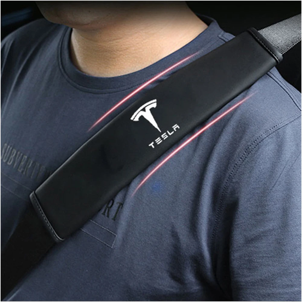 

1 пара, накладки для ремня безопасности Tesla Model 3 S X Y
