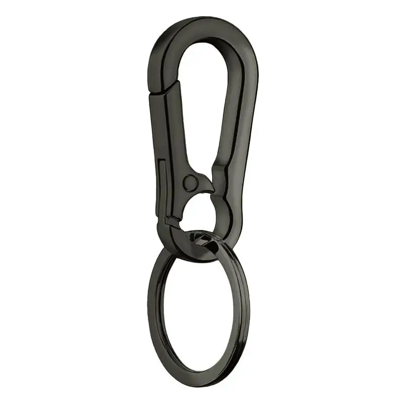 

Stainless Steel Keychain One-Piece Molding Lightweight Material Key Ring Metal Keyring Key Holder Buckles Car Key Chain