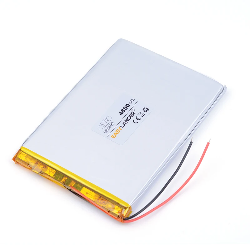 XHR-2P 2 54 4500 мАч 3 7 В 686690 Литий-ионная литий-полимерная аккумуляторная батарея для