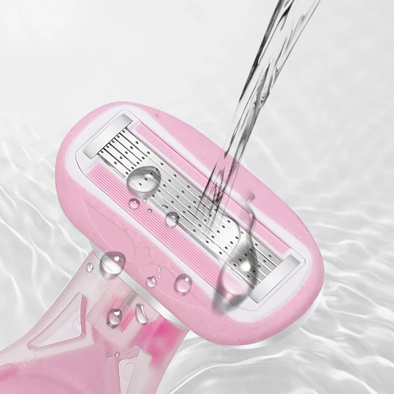 Дамский ручной нож для удаления волос бритья в подмышках частный на ногах