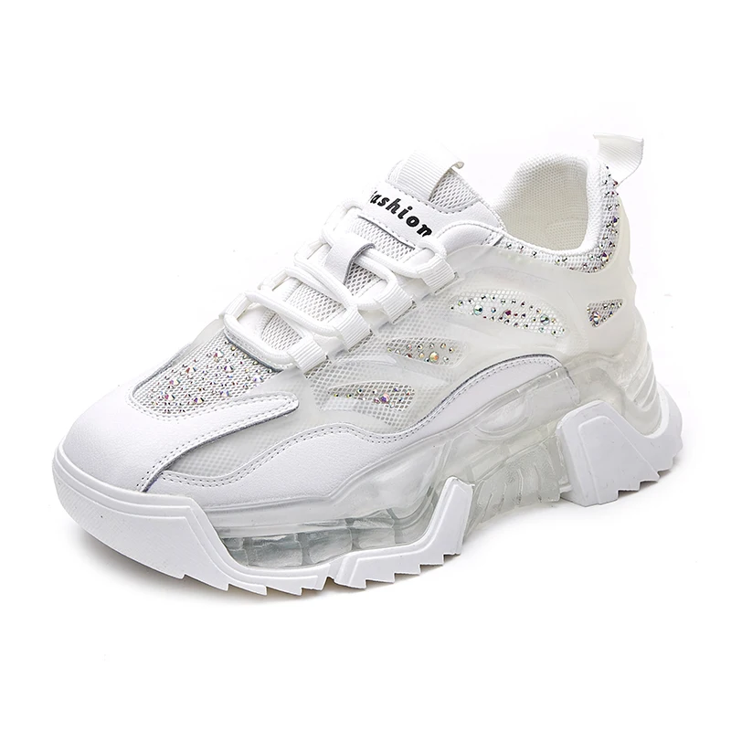 

Luxury Designer Shoes for Women 2022 New Flats Heels Elegant Woman Sneakers Thick Bottom Casual Running Platform Sneakers Girls