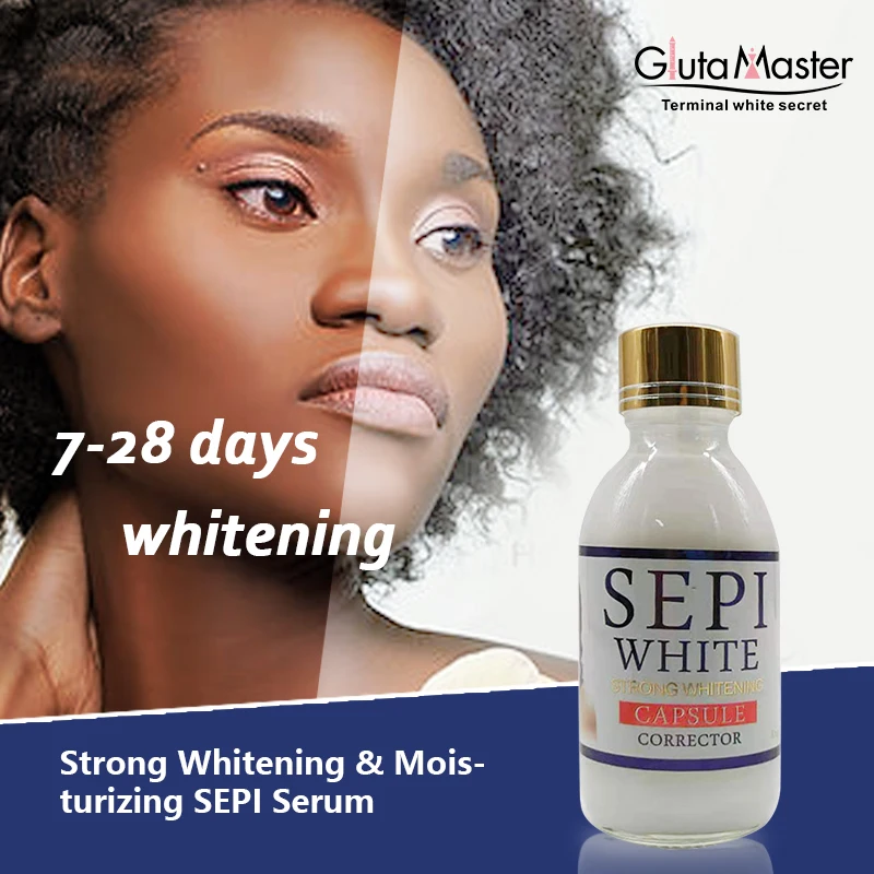 Strong Whitening Moisturizing Serum For Dark Skin Lighten Stubborn Dark Spots Acne Scars Anti Aging Improve Skin Firming Essence